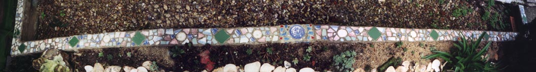 mosaic border