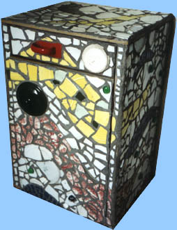 mosaic cabinet