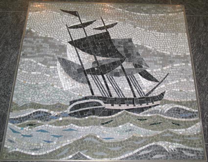 mosaic ship