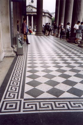 national gallery mosaic pavement