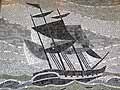 mosaic of ship