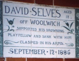 David Selves memorial