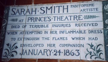Sarah Smith memorial