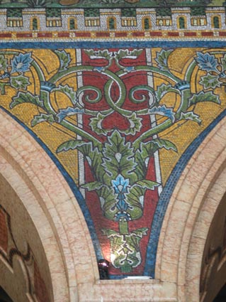 Byzantine mosaic detail