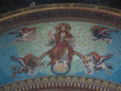 the high altar mosaic