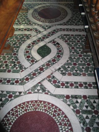 cosmati marble floor