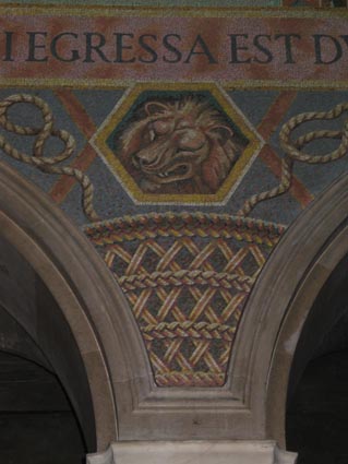 lion mosaic