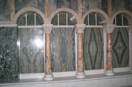 marble walls