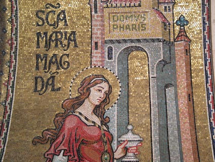 Mary Magdalen mosaic