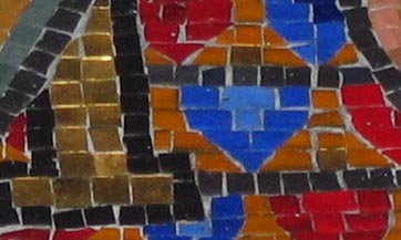 st alban mosaic detail