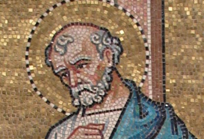 Saint Peter mosaic