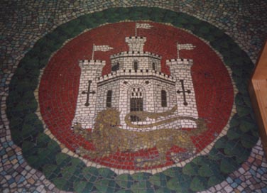 Norwich School of Art and Design mosaic emblem