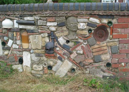 mosaic wall