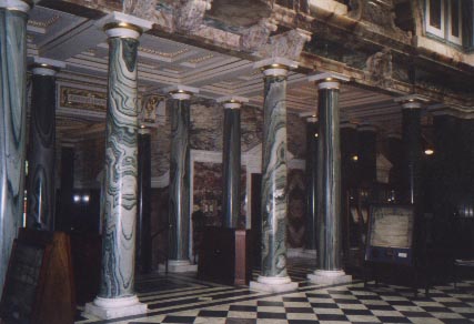 Cipolino marble columns