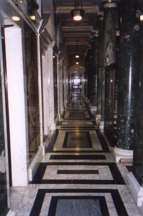 corridor in Surrey House