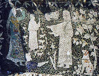 mosaic scene