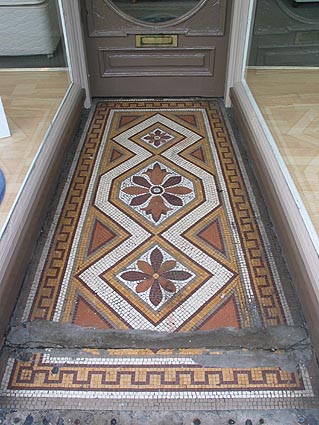 doorway romanesque mosaic