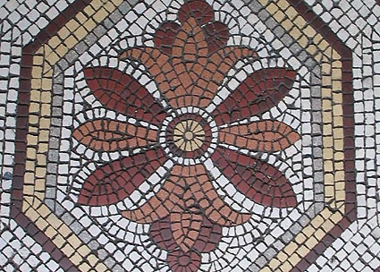 romanesque mosaic
