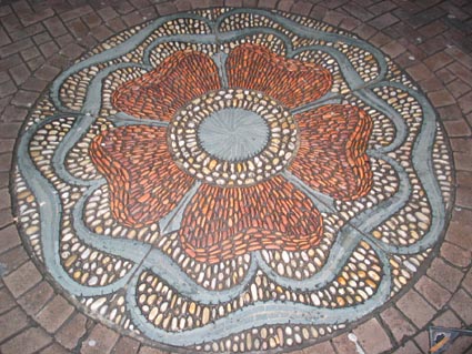 pebble mosaic Edinburgh