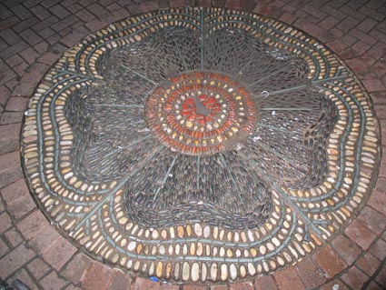 pebble mosaic, Edinburgh