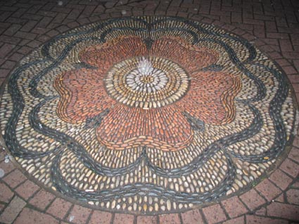 pebble mosaic, Edinburgh