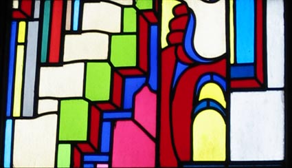 paolozzi stained glass