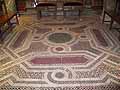 Cosmati geometric floor in the San Cataldo church, Palermo