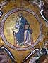 Mosaic of Christ on ceiling of La Martorana, Palermo
