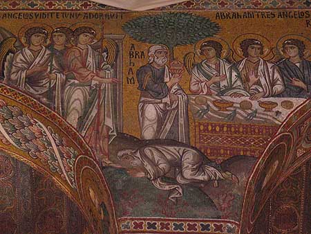 Abraham mosaic
