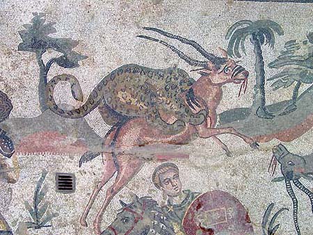 gazelle mosaic
