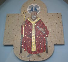 saint augustine mosaic