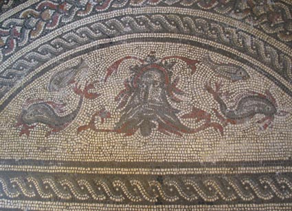sea god mosaic