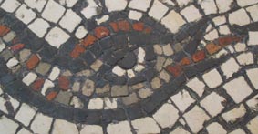 mosaic snake head