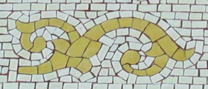 mosaic scroll