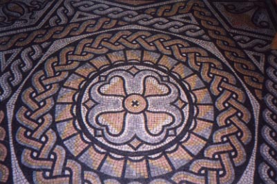 roman style mosaic