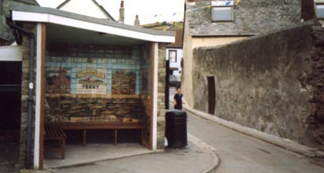 ferry shelter at Cawsand