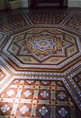 star pattern tiles