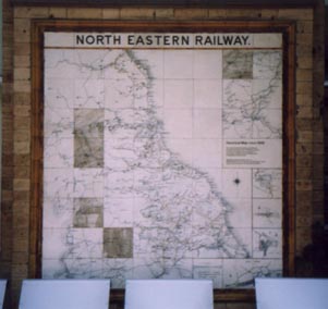 north eastern railway map