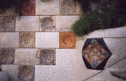 mosaic by Jujol