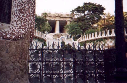Park Guell entrance gates