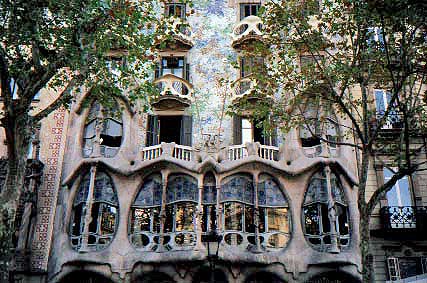 Gaudi's Casa Batllo, Barcelona